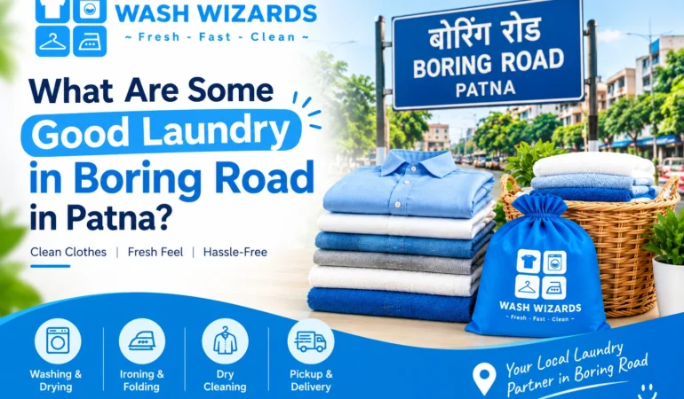 Laundry in Boring Road, Patna